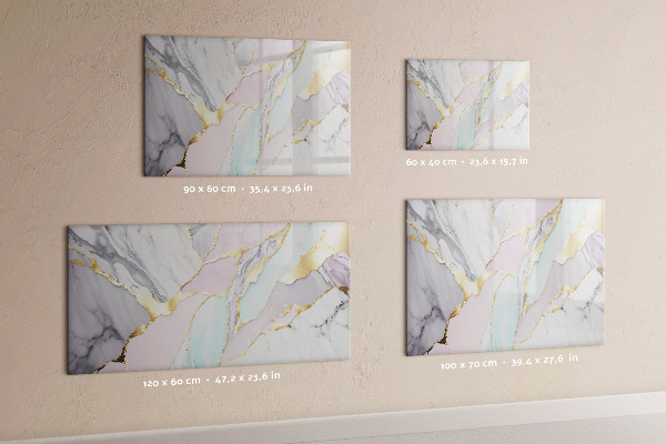 Pizarra magnética de pared con rotulador Tablero moderno para notas y fotos