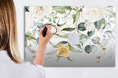 Pizarra magnética de pared con rotulador Tablero de fotos creativo