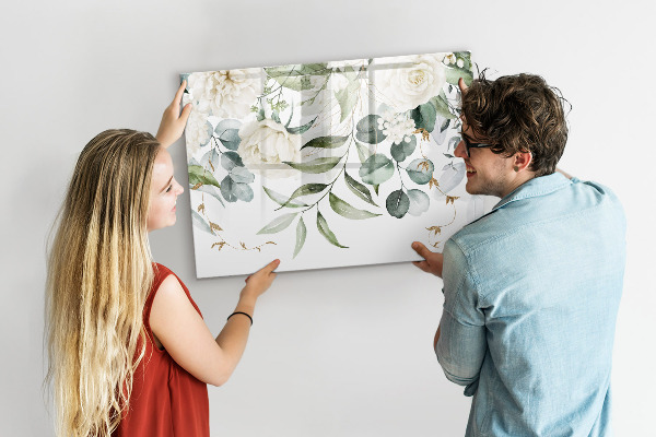 Pizarra magnética de pared con rotulador Tablero de fotos creativo