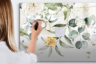 Pizarra magnética de pared con rotulador Tablero de fotos creativo