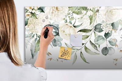 Pizarra magnética de pared con rotulador Tablero de fotos creativo