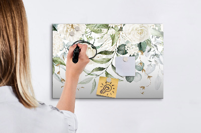 Pizarra magnética de pared con rotulador Tablero de fotos creativo