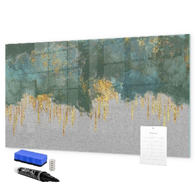 Pizarra magnética de pared con rotulador Tablero de exhibición de fotos creativo