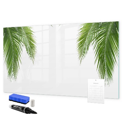 Pizarra magnética de pared con rotulador Tablero fotográfico con motivo de palmera