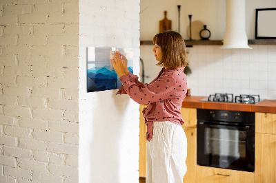 Pizarra magnética de pared con rotulador Conserva tus recuerdos con un estilo hermoso.