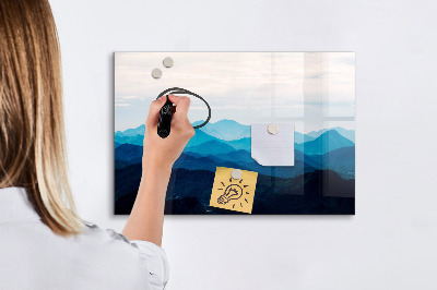 Pizarra magnética de pared con rotulador Conserva tus recuerdos con un estilo hermoso.