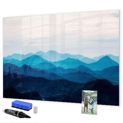 Pizarra magnética de pared con rotulador Conserva tus recuerdos con un estilo hermoso.