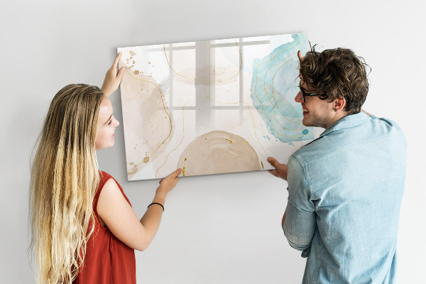Pizarra magnética de pared con rotulador Tablero de exhibición de fotos creativo