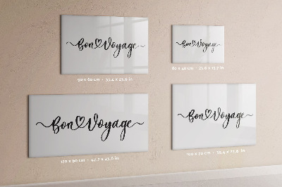 Pizarra magnética de pared con rotulador Un espacio creativo para recuerdos y fotos.