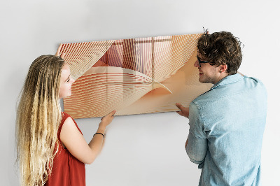 Pizarra magnética de pared con rotulador Tablero de exhibición de fotos moderno