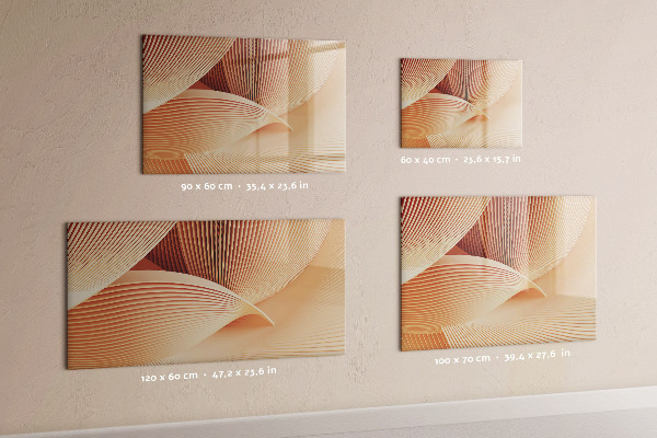 Pizarra magnética de pared con rotulador Tablero de exhibición de fotos moderno