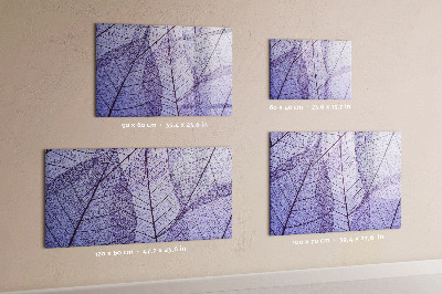 Pizarra borrable de cristal con imanes Tablero de exhibición de fotos creativo