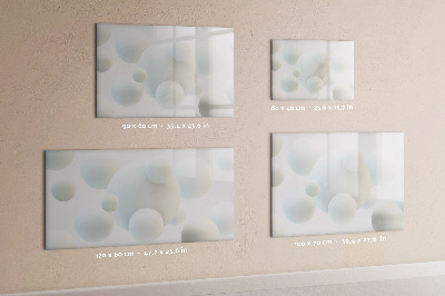 Pizarra magnética de pared con rotulador Espacio para recuerdos y notas