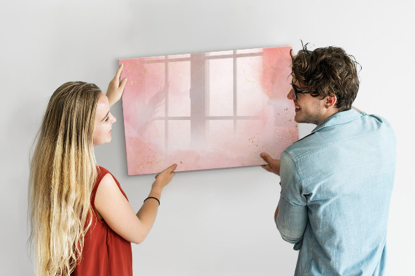 Pizarra magnética de pared con rotulador Tablero elegante para fotos y notas.