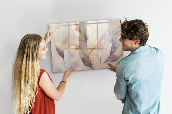 Pizarra borrable de cristal con imanes Tablero creativo para fotos y notas