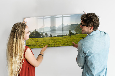 Pizarra magnética de pared con rotulador Un espacio creativo para mostrar tus recuerdos