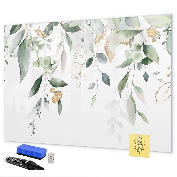 Pizarra magnética de pared con rotulador Tablero de exhibición de fotos creativo