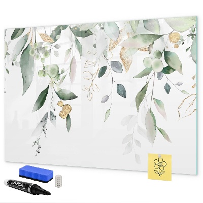 Pizarra magnética de pared con rotulador Tablero de exhibición de fotos creativo