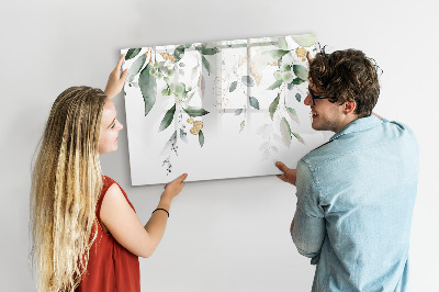 Pizarra magnética de pared con rotulador Tablero de exhibición de fotos creativo