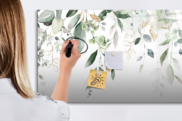 Pizarra magnética de pared con rotulador Tablero de exhibición de fotos creativo