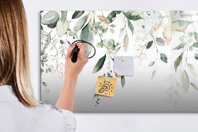 Pizarra magnética de pared con rotulador Tablero de exhibición de fotos creativo