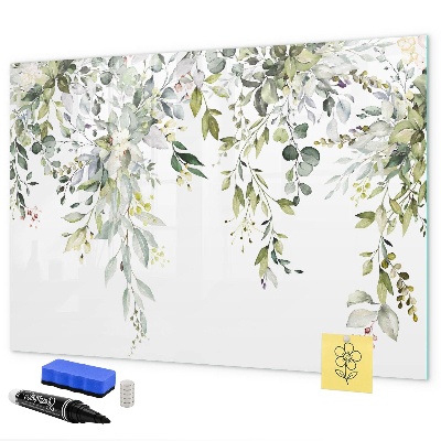 Pizarra magnética de pared con rotulador Tablero creativo para fotos y notas