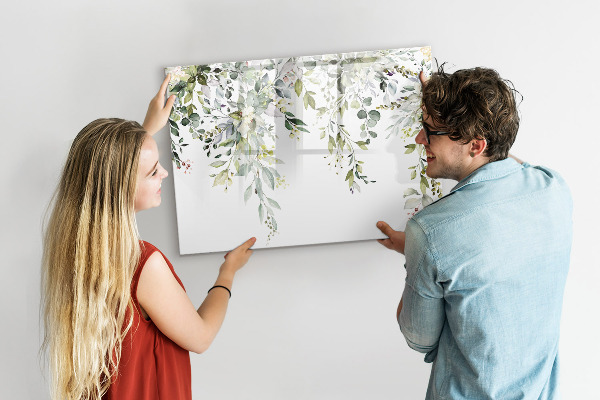 Pizarra magnética de pared con rotulador Tablero creativo para fotos y notas