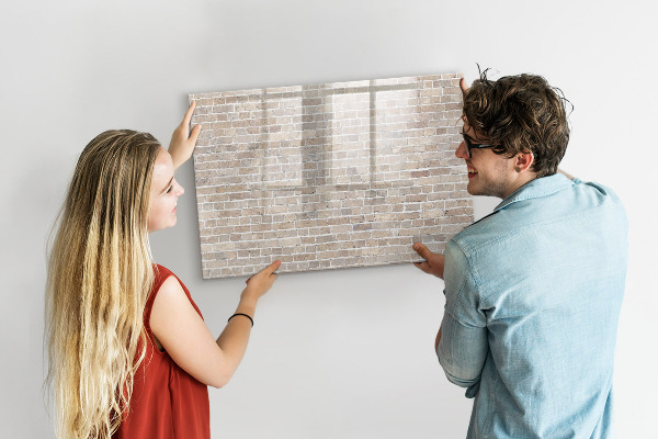 Pizarra magnética de pared con rotulador Tablero de exhibición de fotos moderno