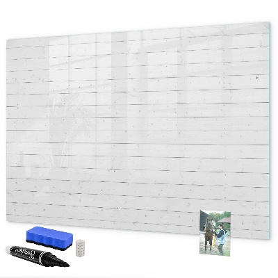 Pizarra magnética de pared con rotulador Tablero para fotos y notas