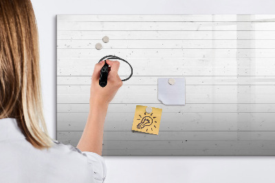 Pizarra magnética de pared con rotulador Tablero para fotos y notas