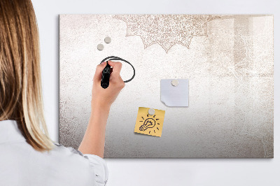 Pizarra magnética de pared con rotulador Tablero de notas y fotos