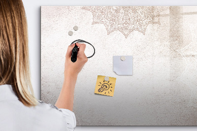 Pizarra magnética de pared con rotulador Tablero de notas y fotos
