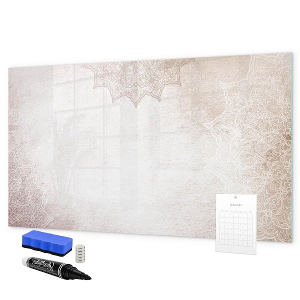 Pizarra magnética de pared con rotulador Tablero de notas y fotos