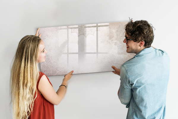 Pizarra magnética de pared con rotulador Tablero de notas y fotos