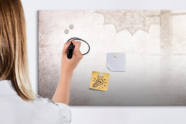 Pizarra magnética de pared con rotulador Tablero de notas y fotos