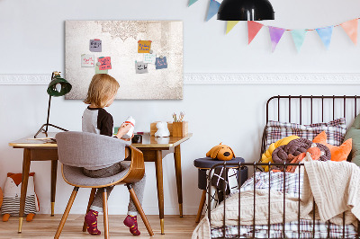 Pizarra magnética de pared con rotulador Tablero de notas y fotos