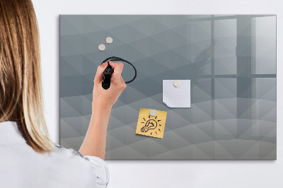 Pizarra magnética de pared con rotulador Conservando recuerdos con un estilo moderno.