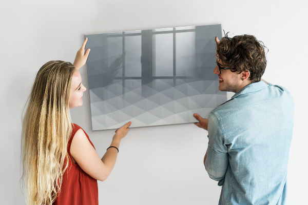 Pizarra magnética de pared con rotulador Conservando recuerdos con un estilo moderno.