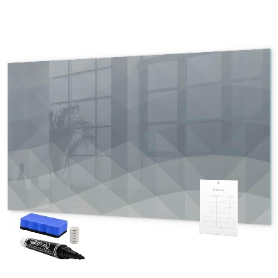 Pizarra magnética de pared con rotulador Conservando recuerdos con un estilo moderno.