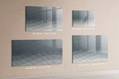 Pizarra magnética de pared con rotulador Conservando recuerdos con un estilo moderno.