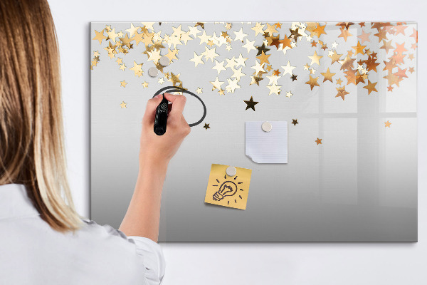Pizarra magnética de pared con rotulador Tablero creativo para fotos y notas