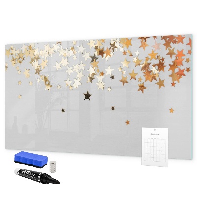 Pizarra magnética de pared con rotulador Tablero creativo para fotos y notas