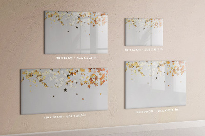 Pizarra magnética de pared con rotulador Tablero creativo para fotos y notas