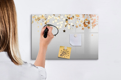 Pizarra magnética de pared con rotulador Tablero creativo para fotos y notas