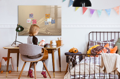 Pizarra magnética de pared con rotulador Tablero moderno para notas y fotos