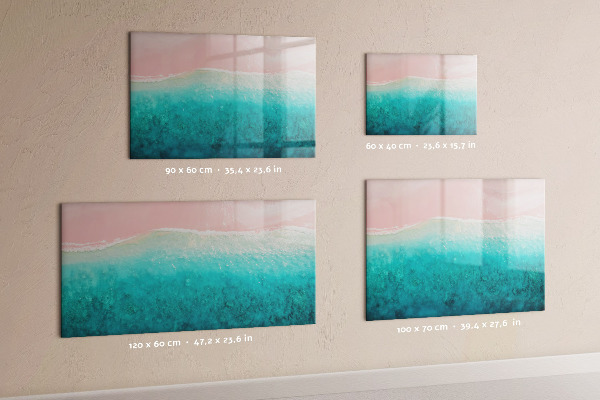 Pizarra magnética de pared con rotulador Un tablero colorido para notas y fotos.