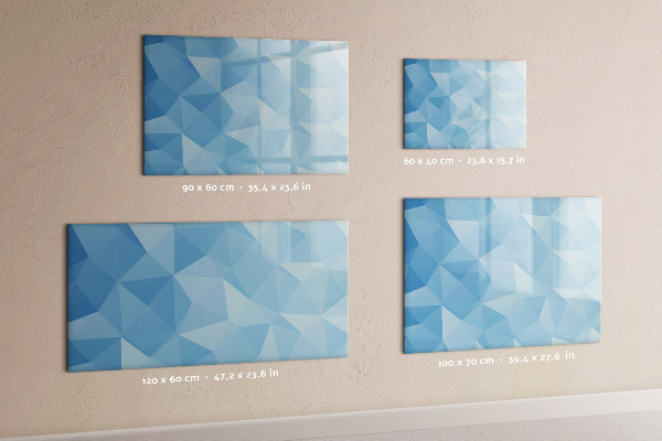 Pizarra magnética de pared con rotulador Un tablero colorido para notas y fotos.