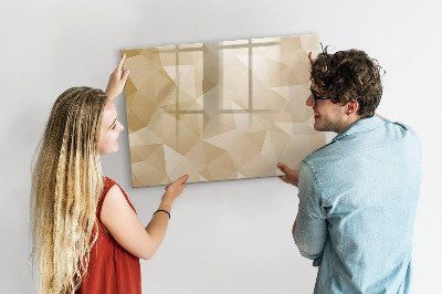 Pizarra borrable de cristal con imanes Tablero moderno para notas y fotos