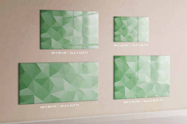 Pizarra magnética de pared con rotulador Un tablero colorido para fotos y notas.