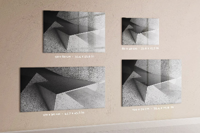 Pizarra magnética de pared con rotulador Tablero moderno para notas y fotos